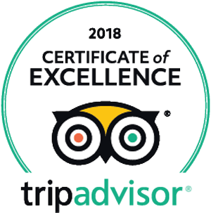 trip advisor 2018 certificate of excellence